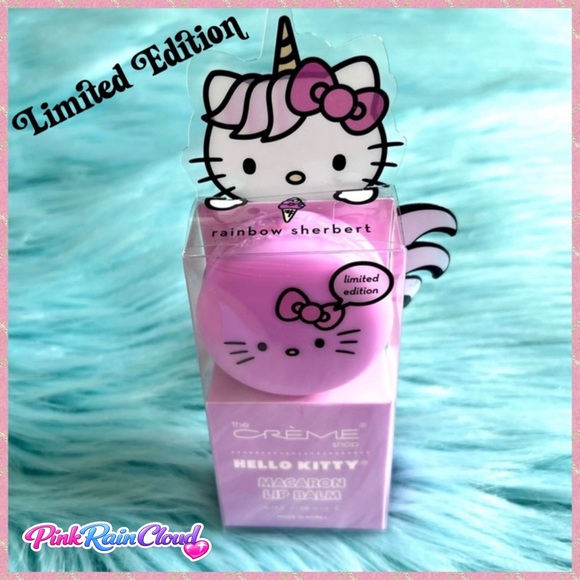 Sanrio Other - Crème Shop X Sanrio Rainbow Sherbet Hello Kitty Lip Balm Limited Edition